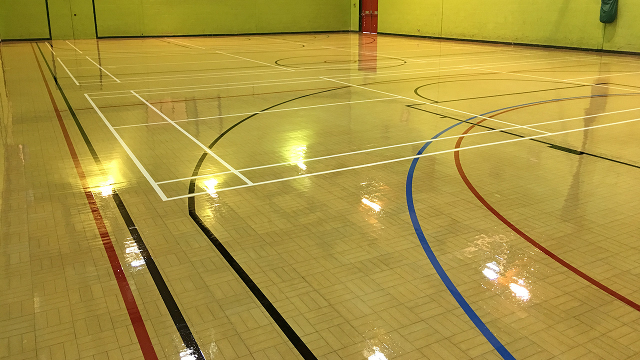 Granwood Refurbishment at Greasley Sports Centre Granwood Refurbishment, Renue UK